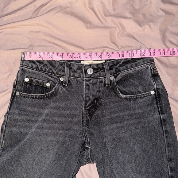 Levi's Low Loose Jeans Black - Picture 5 of 5